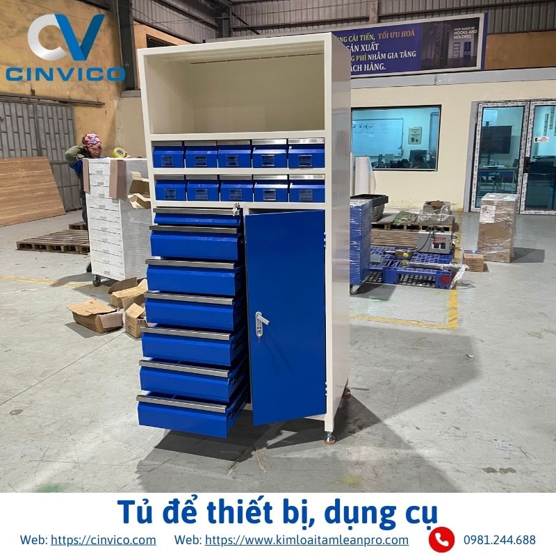 Tủ để thiết bị dụng cụ